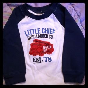 Little chief long sleeved bodysuit